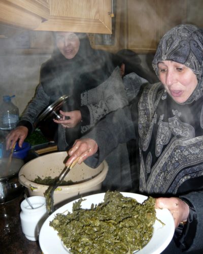 plat_hendbeh Chicorée sauvage au Sud Liban